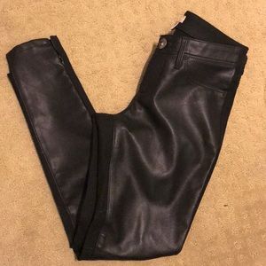 BR leather pants